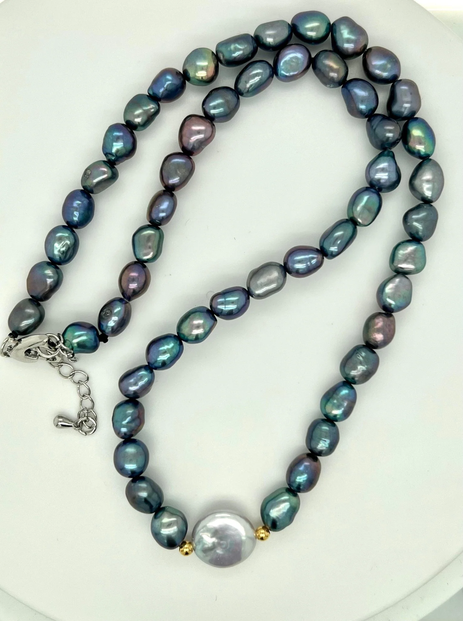 Baroque Tahitian Pearl Necklace - Image 5
