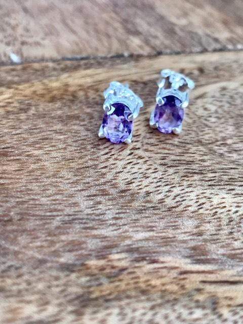 Bijou Amethyst Studs - Image 5
