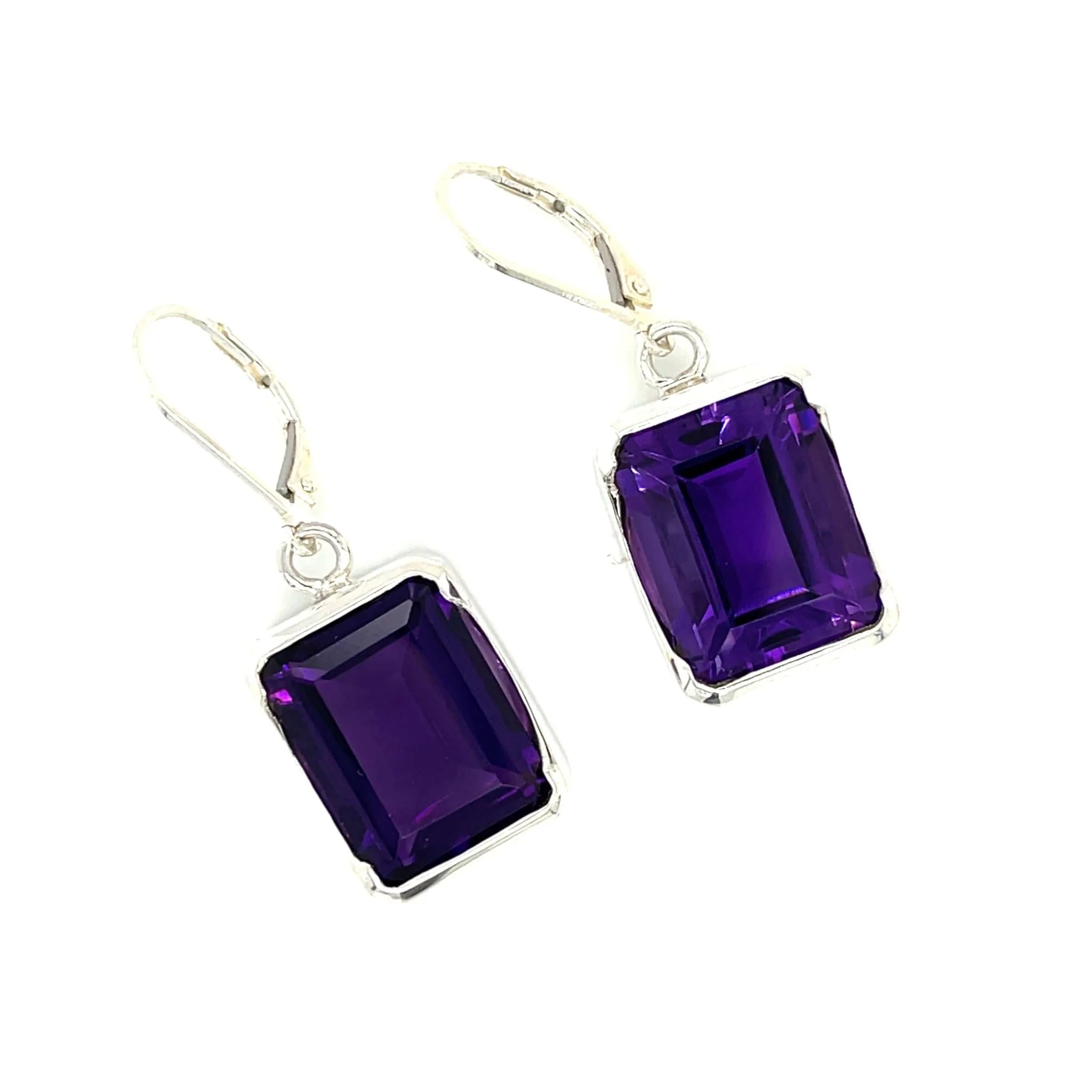 Bold Amethyst Earrings - Image 7
