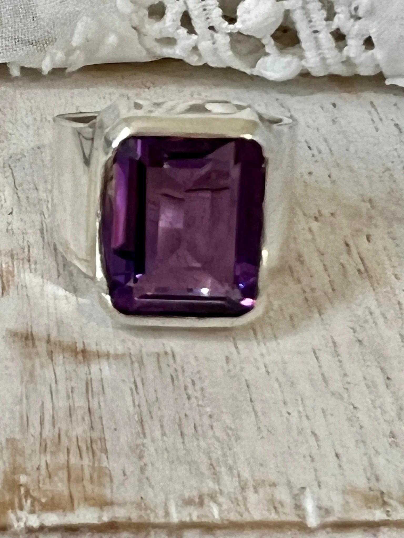 Bold Amethyst Ring - Image 7