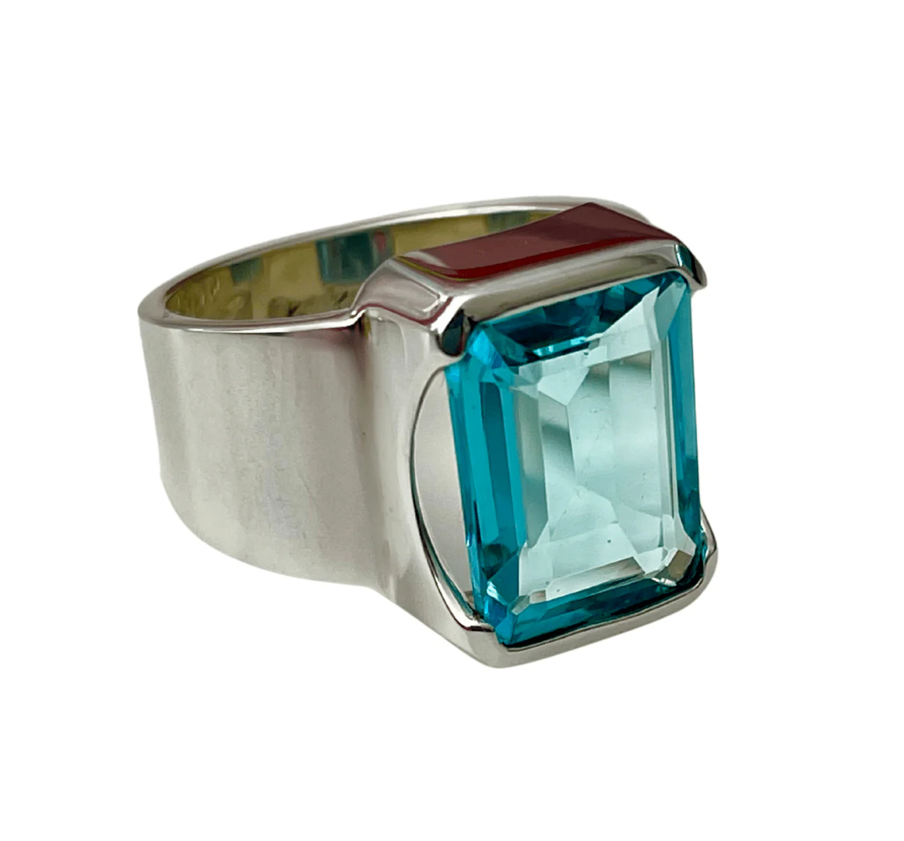 Bold Aquamarine Ring - Image 9