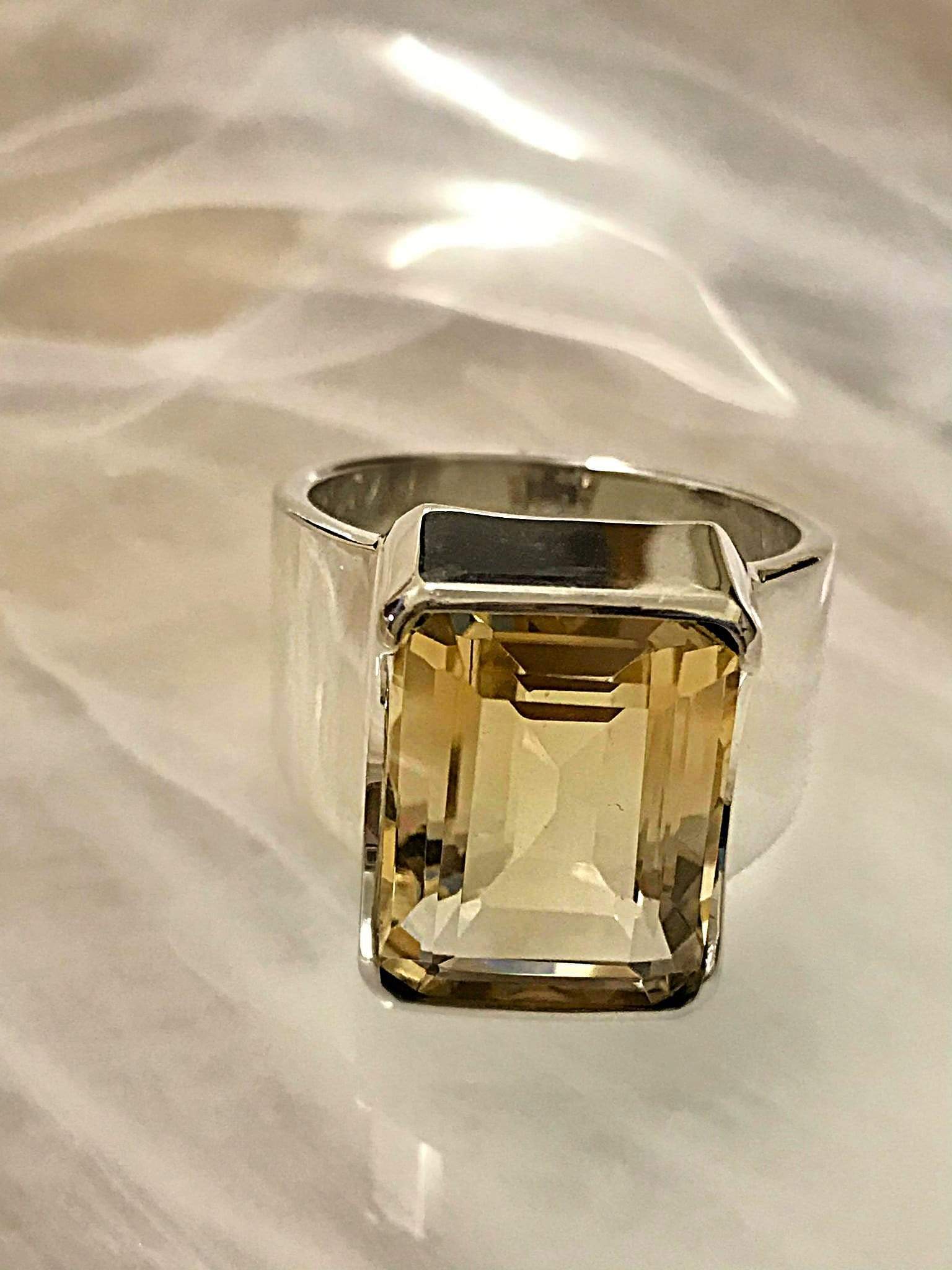 Bold Citrine Ring - Image 8