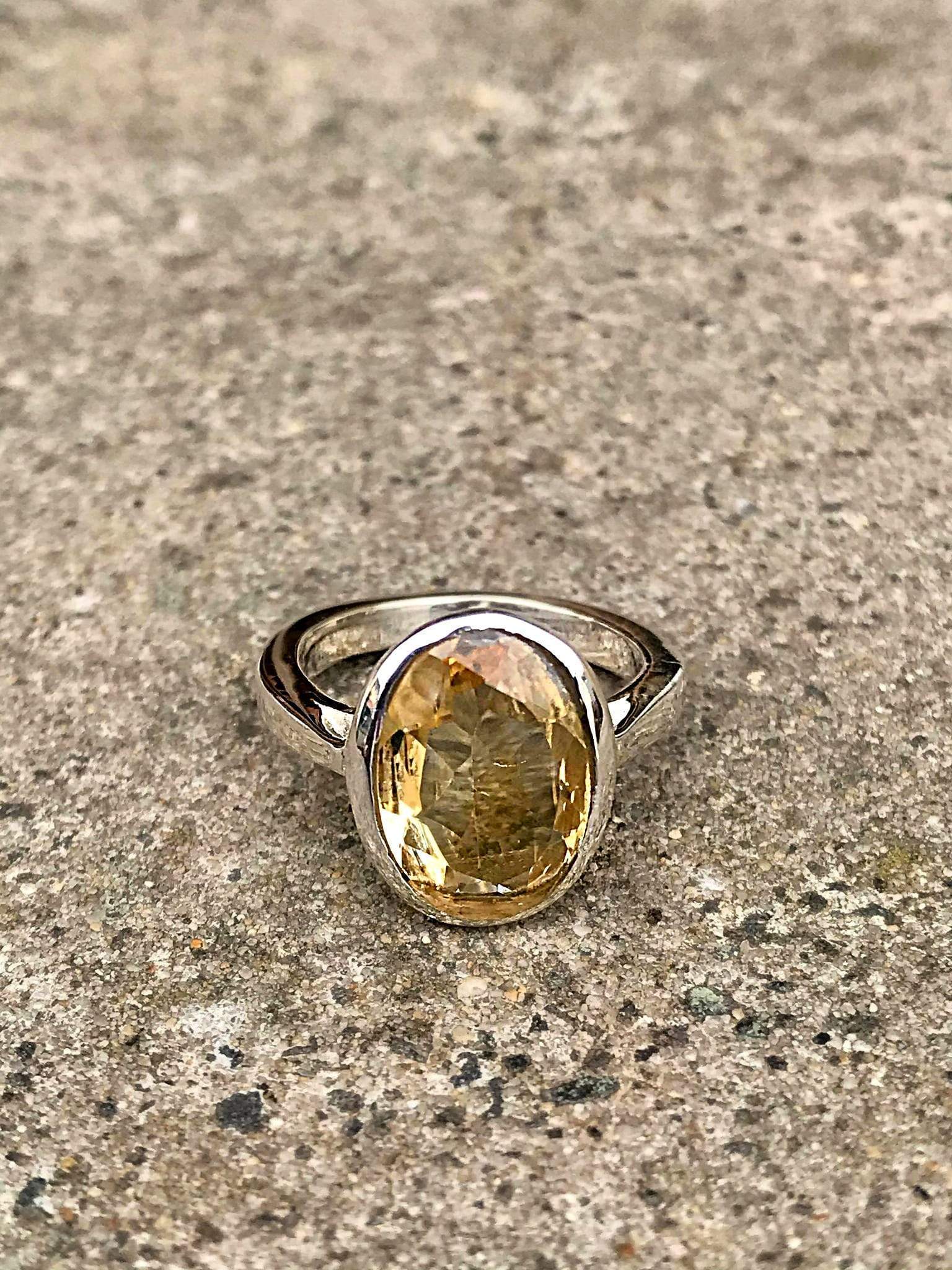 Citrine Ring - Ovale Collection - Image 9