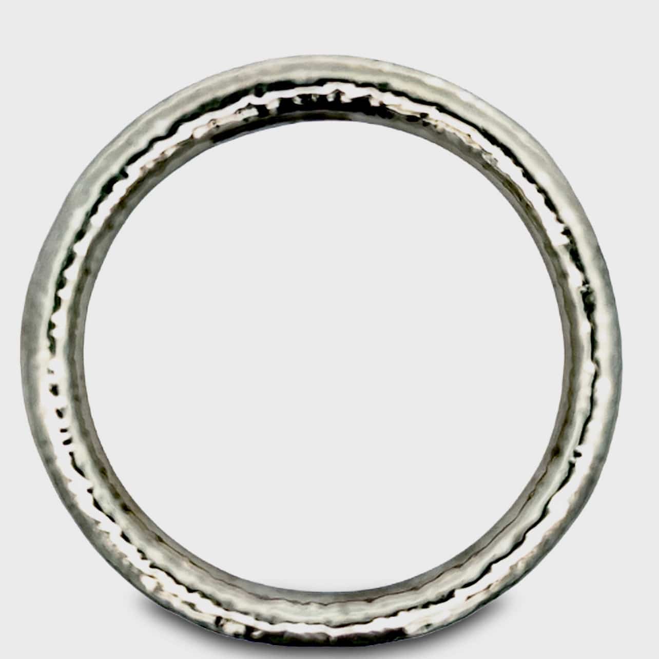 Contempo Beaten Bangle 12 MM - Image 3