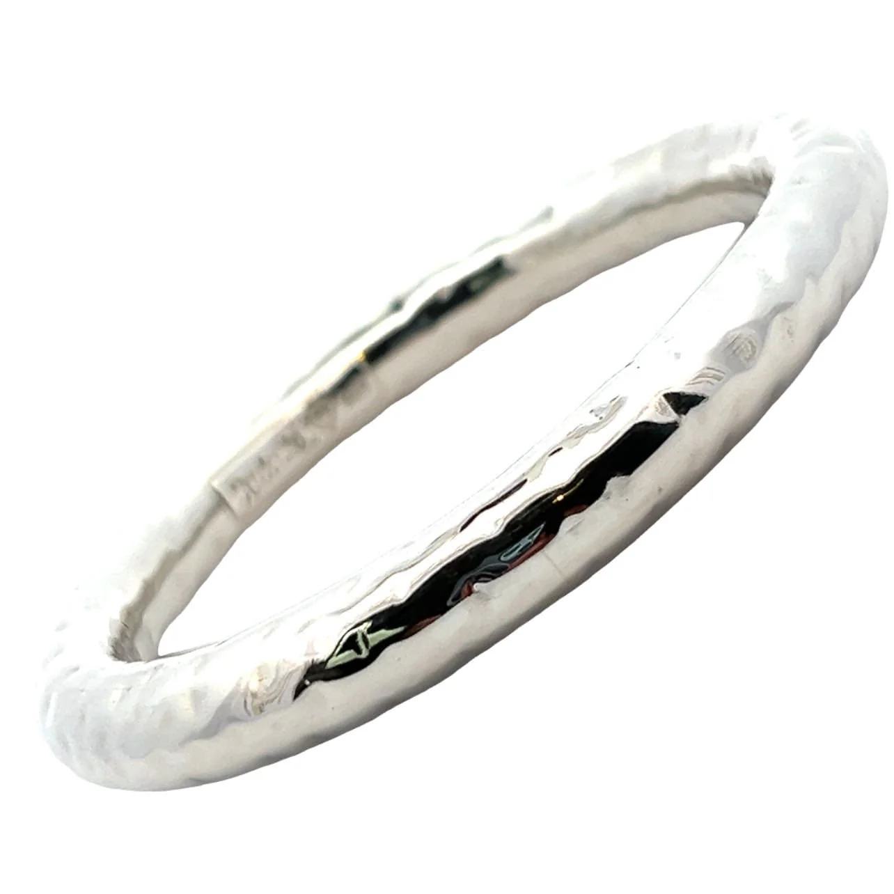 Contempo Beaten Bangle 12 MM - Image 5