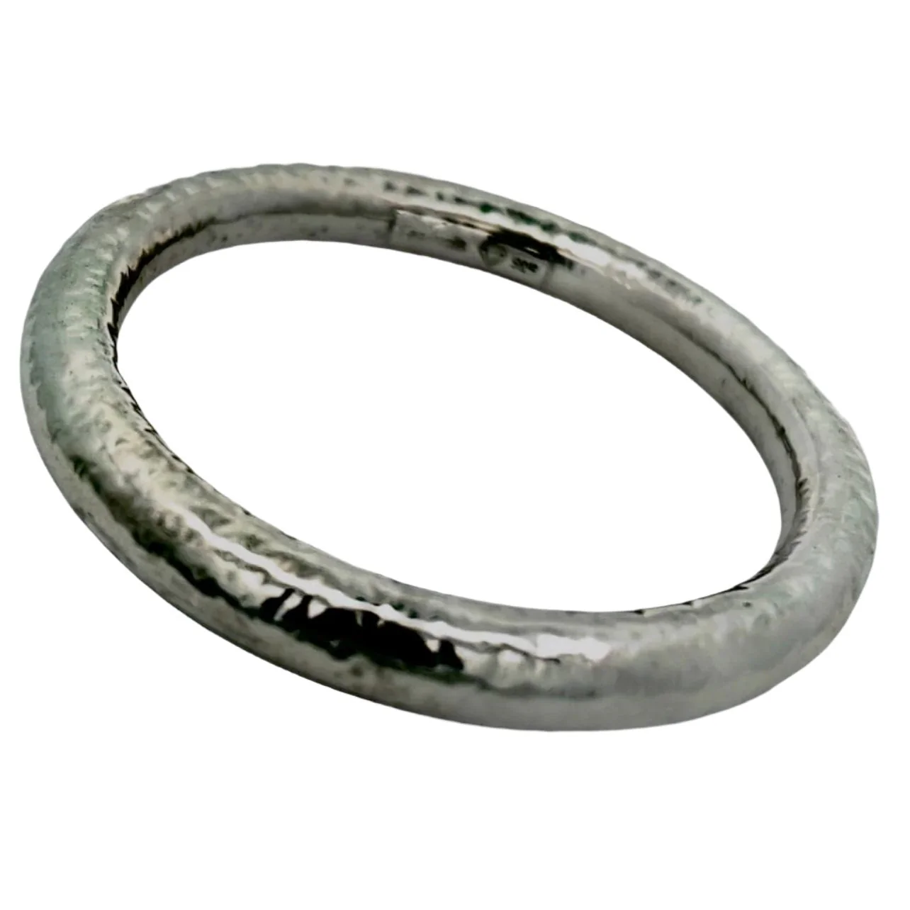 Contempo Beaten Bangle 12 MM - Image 7