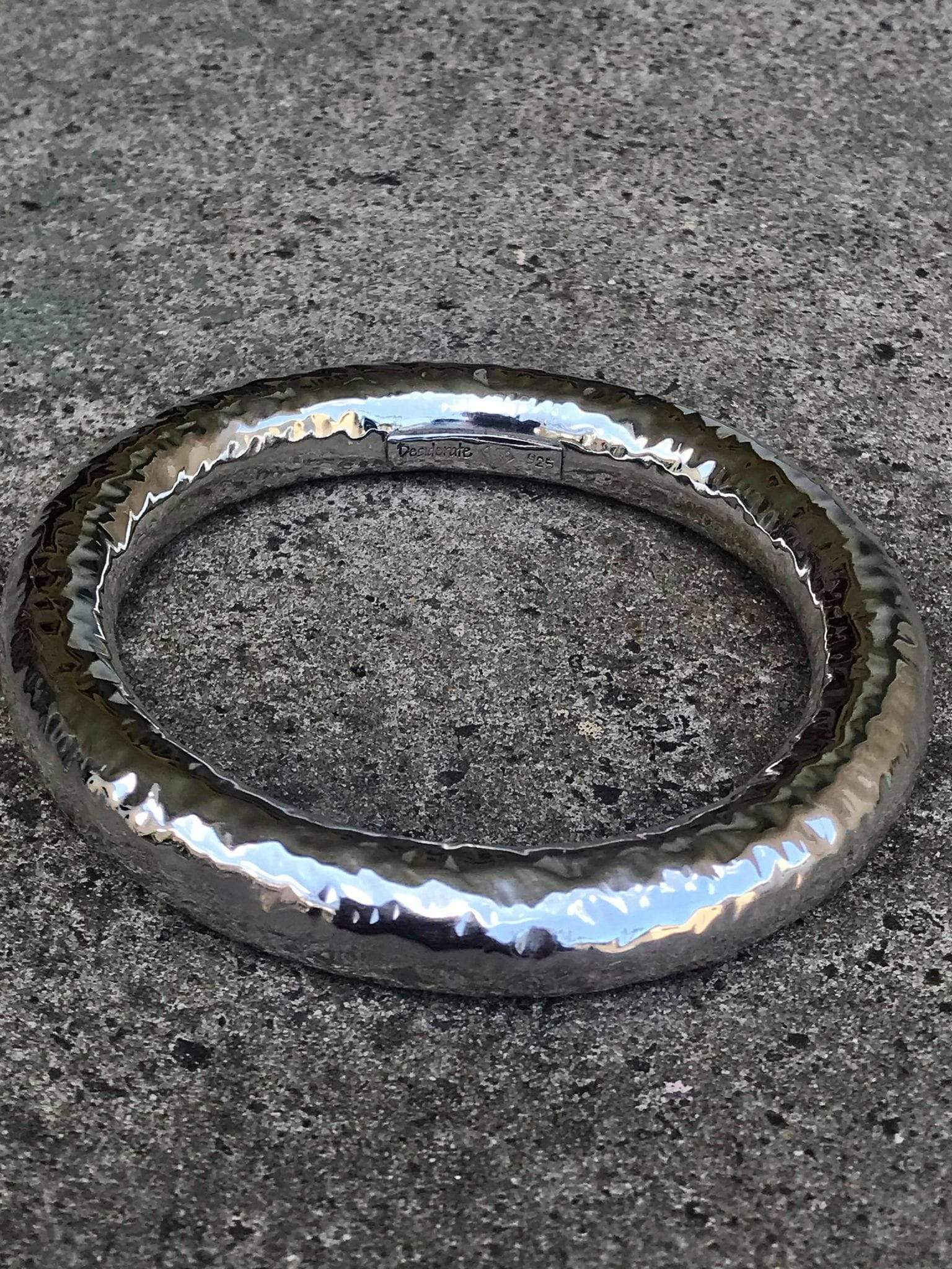 Contempo Beaten Bangle 14 MM - Image 6