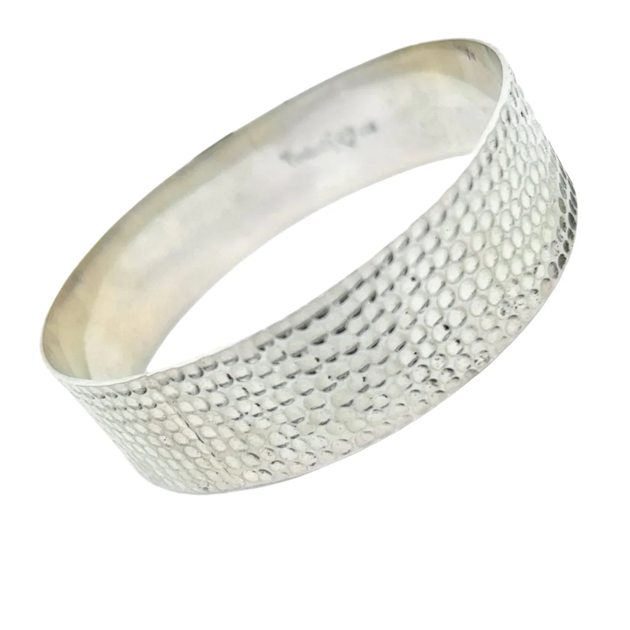 Contempo Collection Hammered Bangle - Image 5