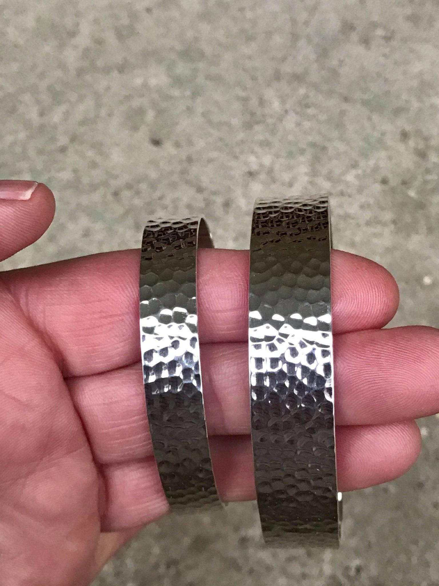 Contempo Collection Hammered Bangle - Image 8