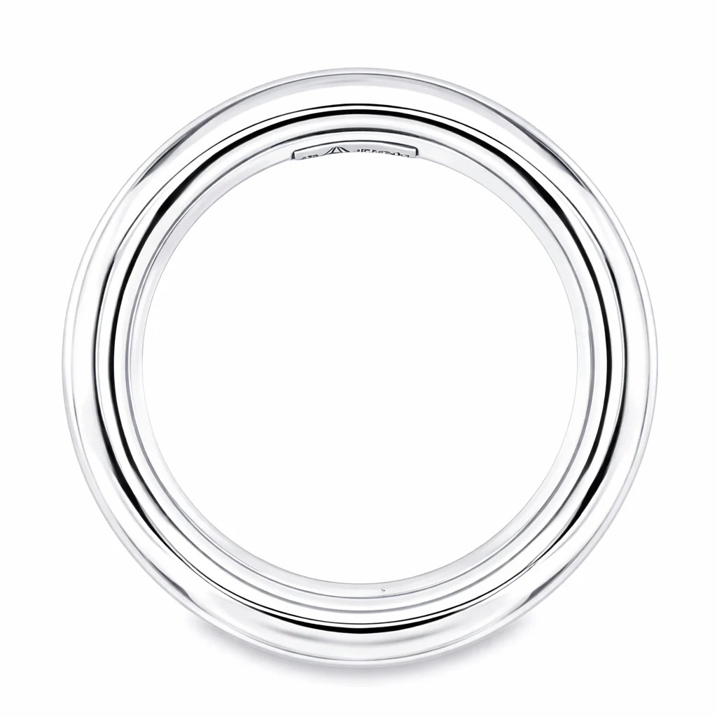 Contempo Sterling Silver Bangle 14 MM - Image 3