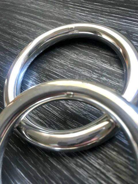 Contempo Sterling Silver Bangle 14 MM - Image 7