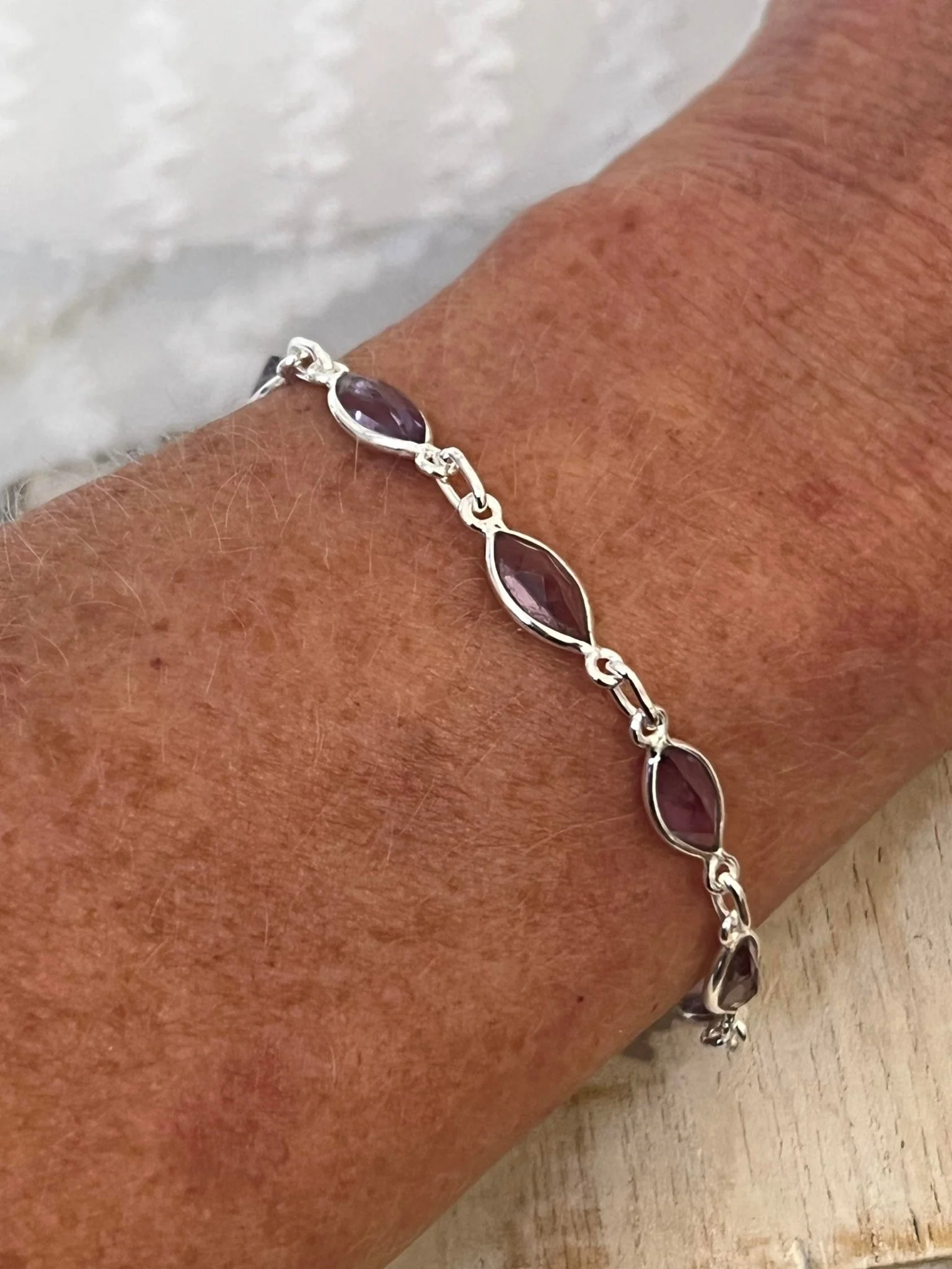 Diamant Amethyst Bracelet - Image 4