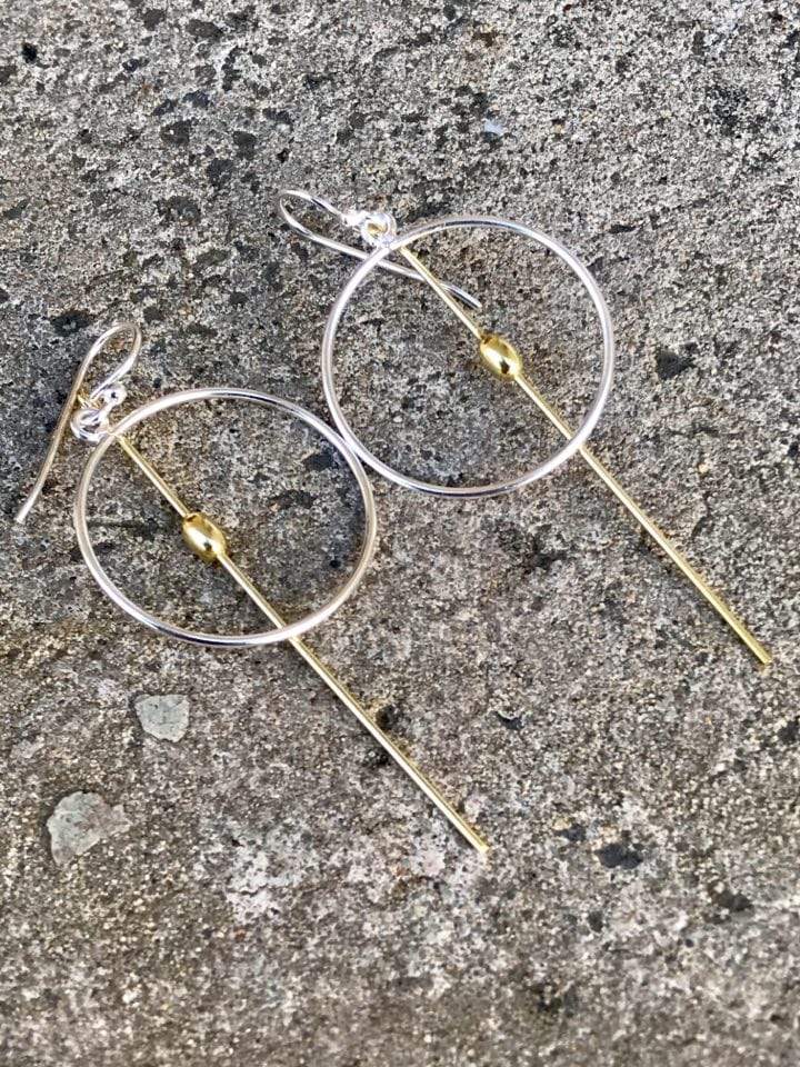 Drop Spike Hoops - Image 6