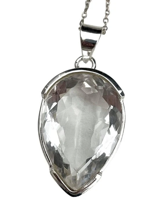 Extraordinaire White Topaz Pendant - Image 3
