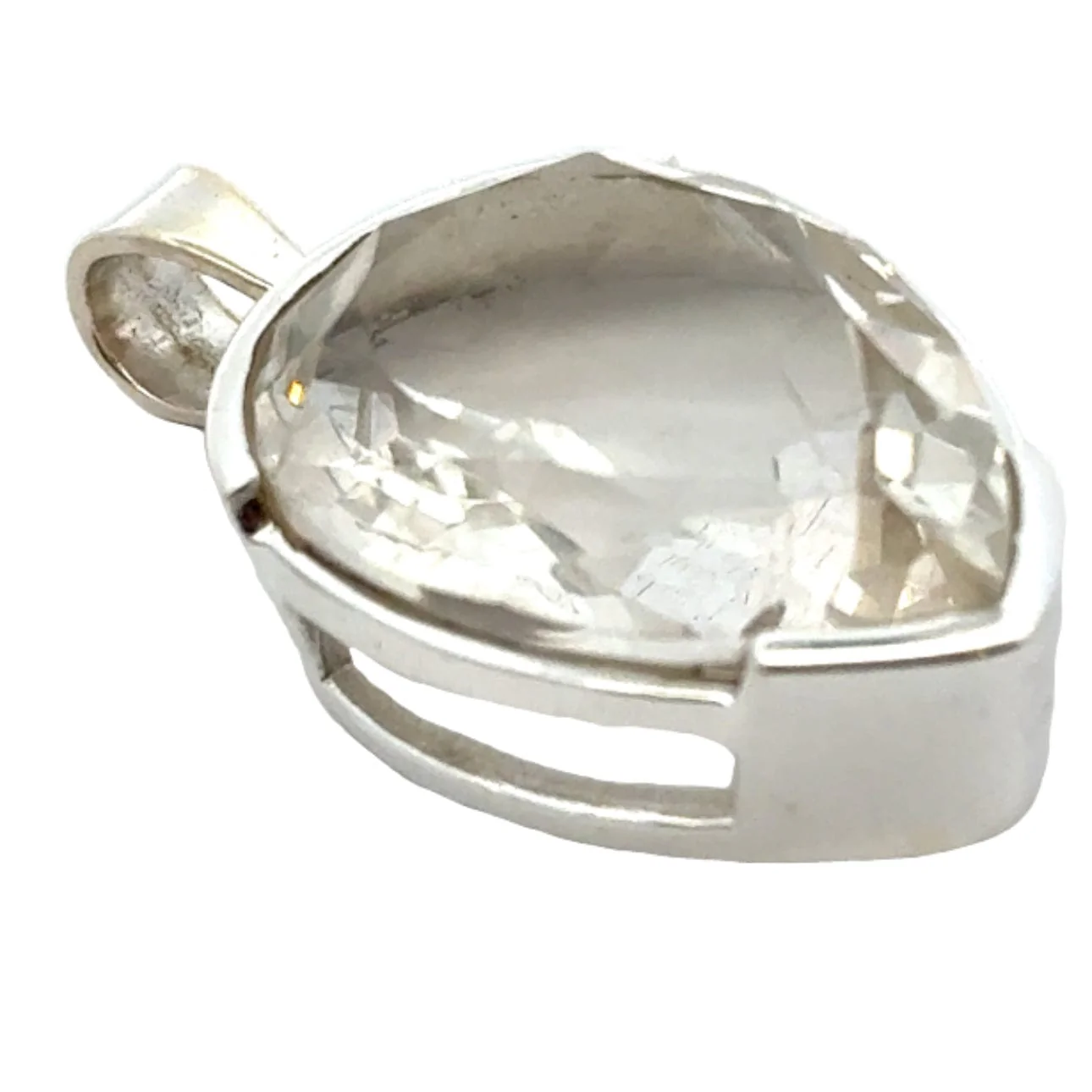 Extraordinaire White Topaz Pendant - Image 4
