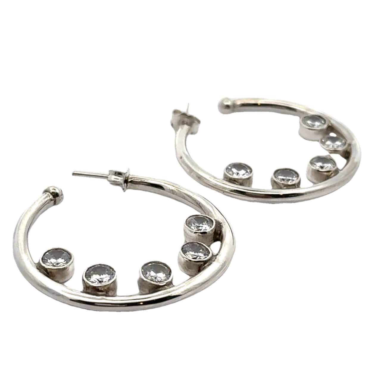 Gemcare Hoops Clear Crystal - Image 4