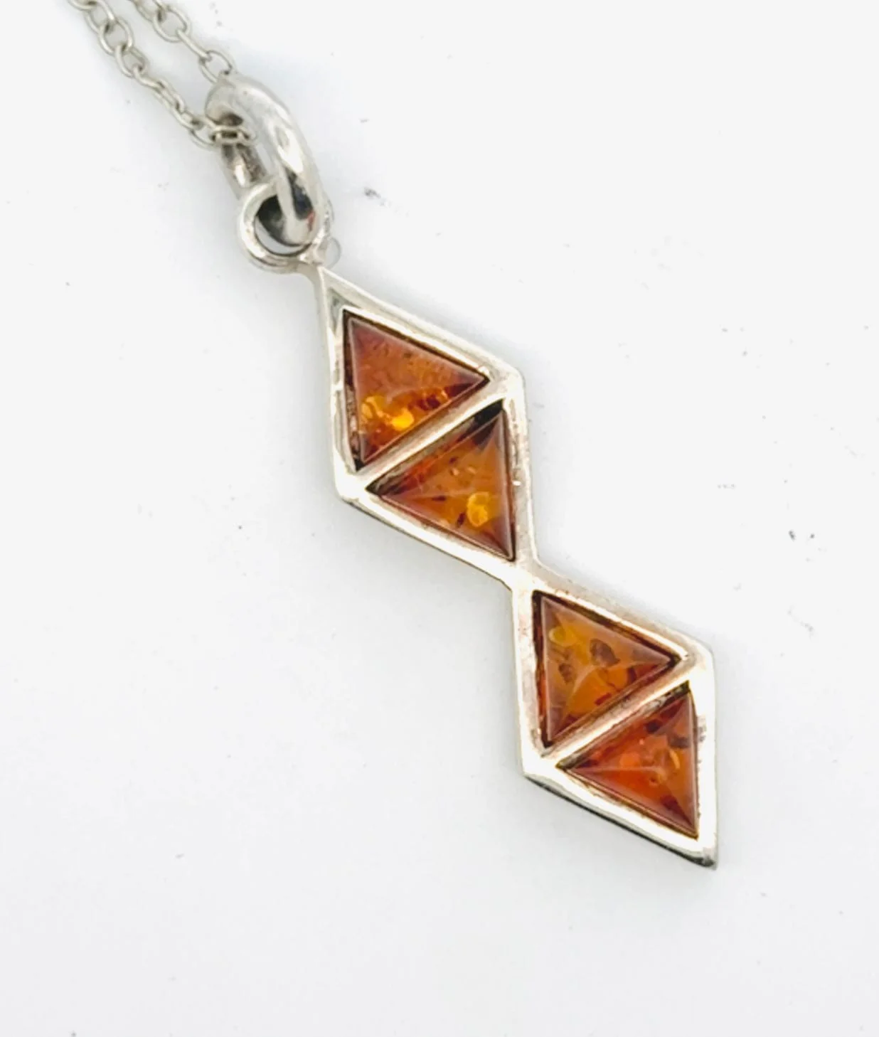 Geo Amber Pendant - Image 4