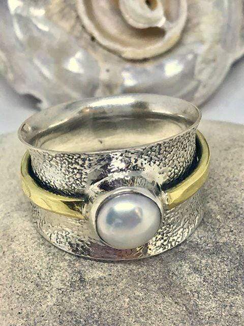Inca Pearl Ring - Image 3