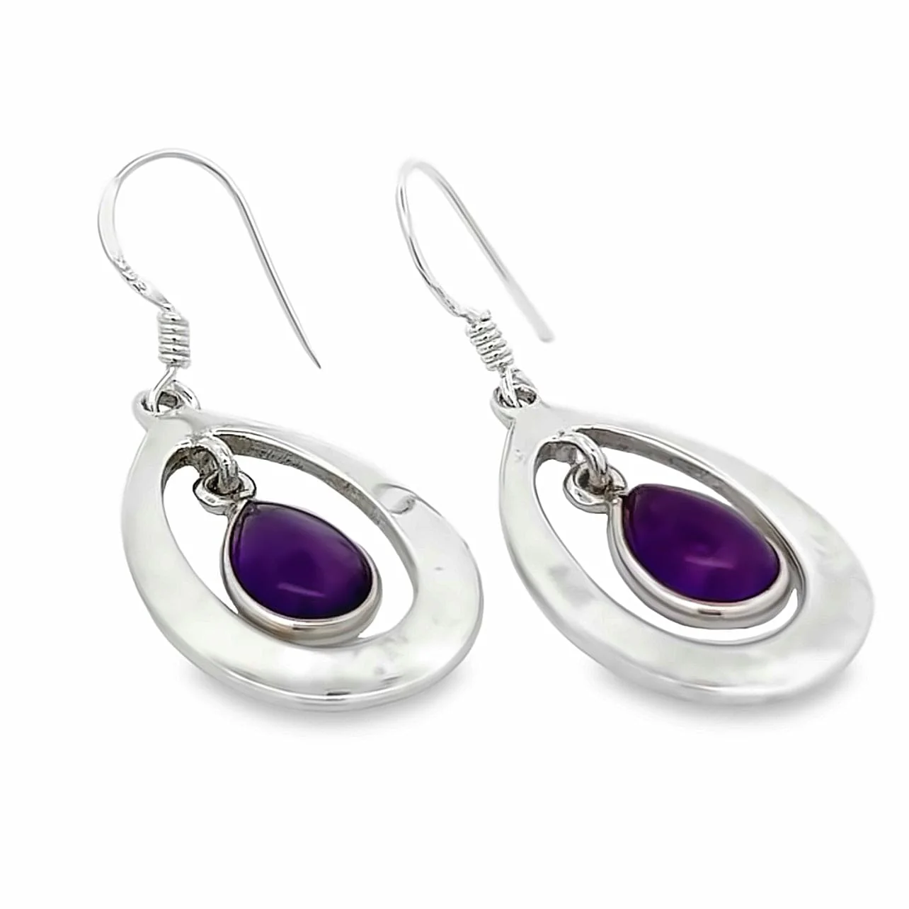 Inner Tears Amethyst Earrings - Image 4
