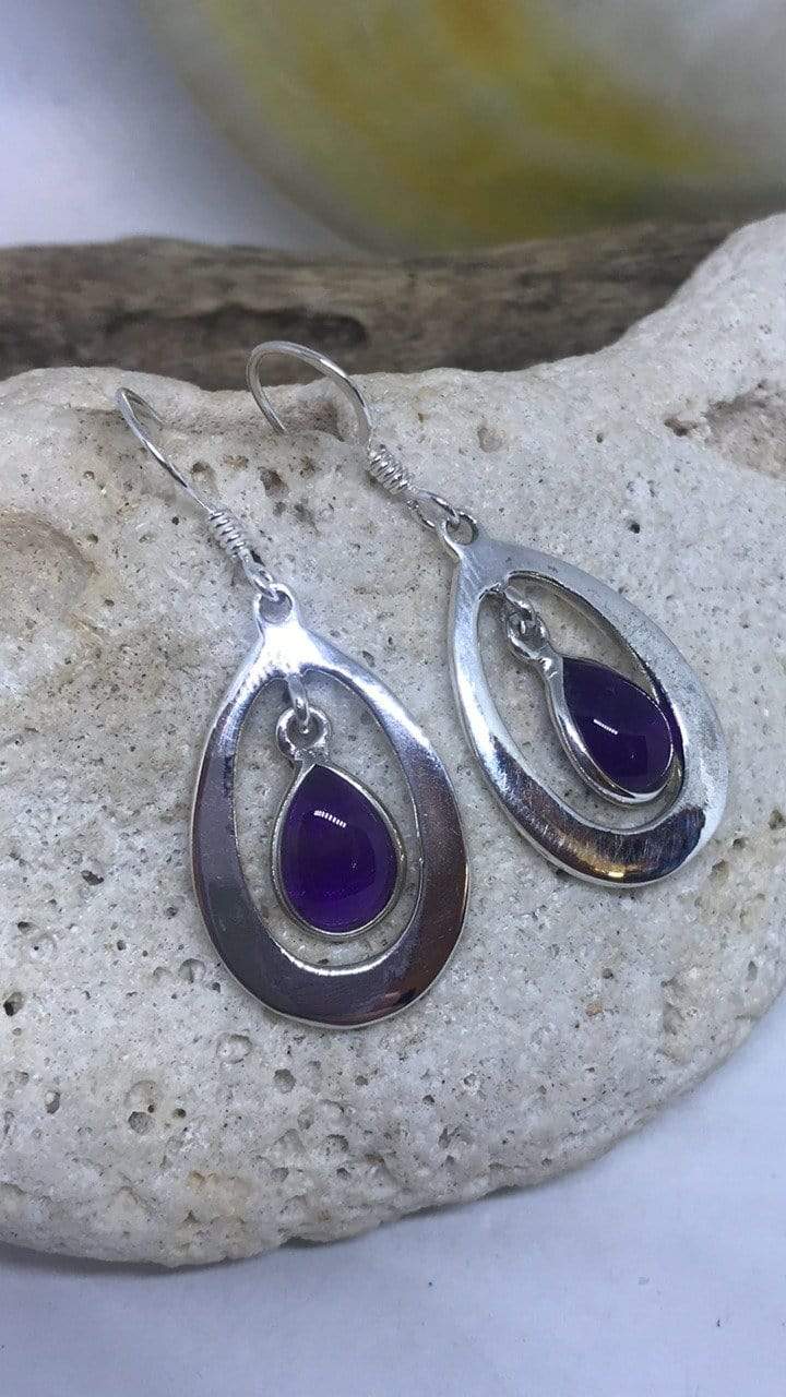 Inner Tears Amethyst Earrings - Image 6