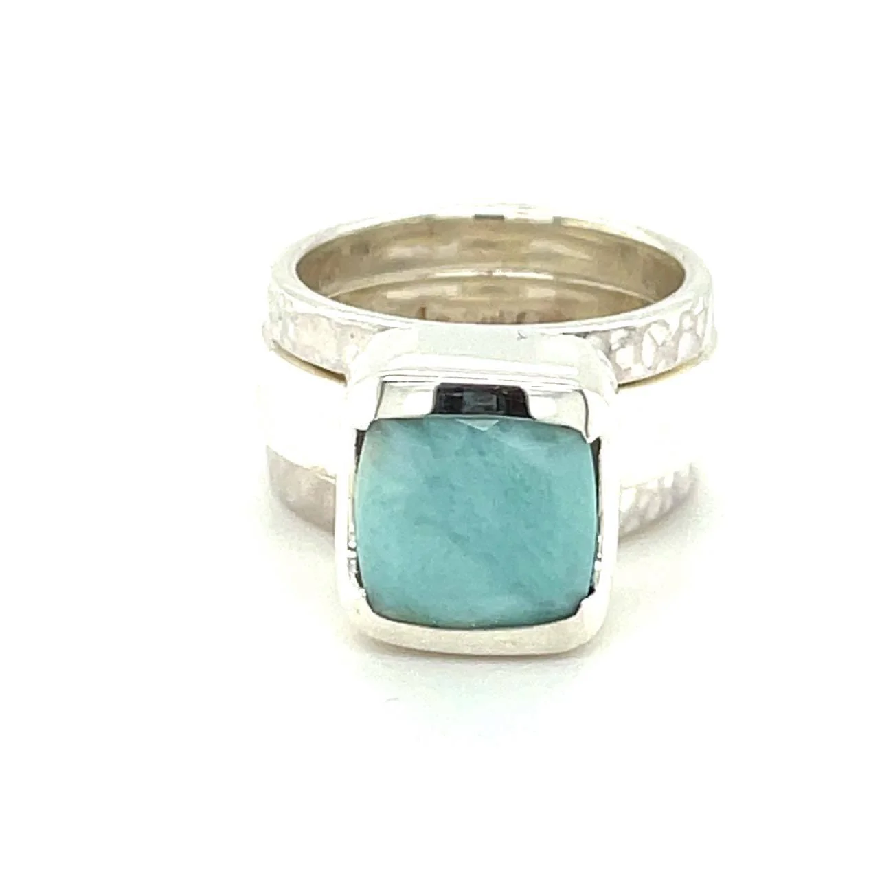Larimar Trilogy Ring Set - Image 8