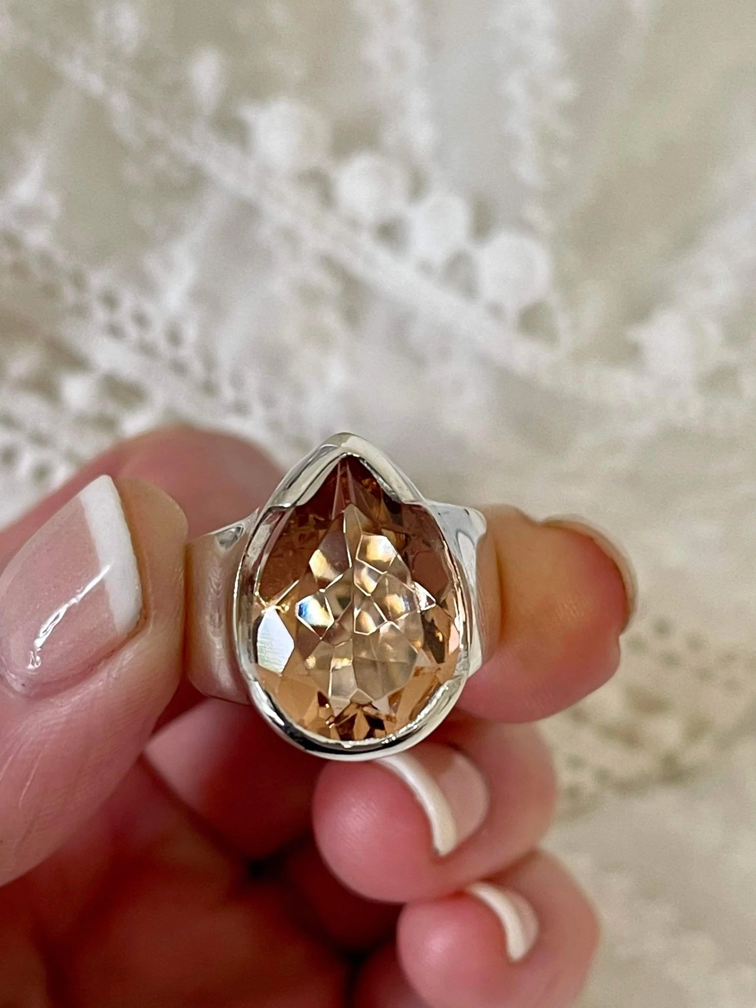 Morganite Ring - Mahtava Collection - Image 6