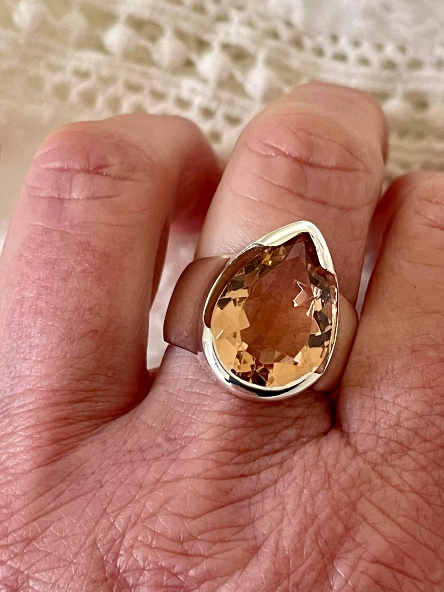 Morganite Ring - Mahtava Collection - Image 7