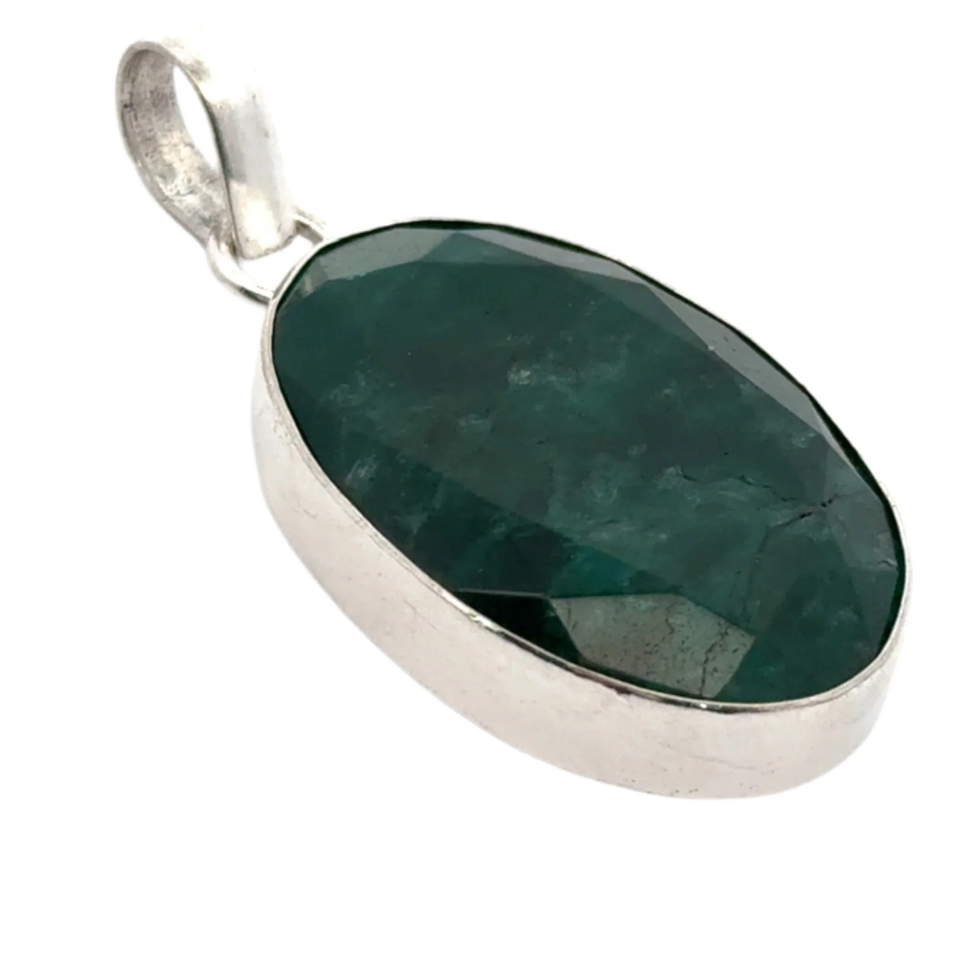 Natural Emerald Pendant - Image 10