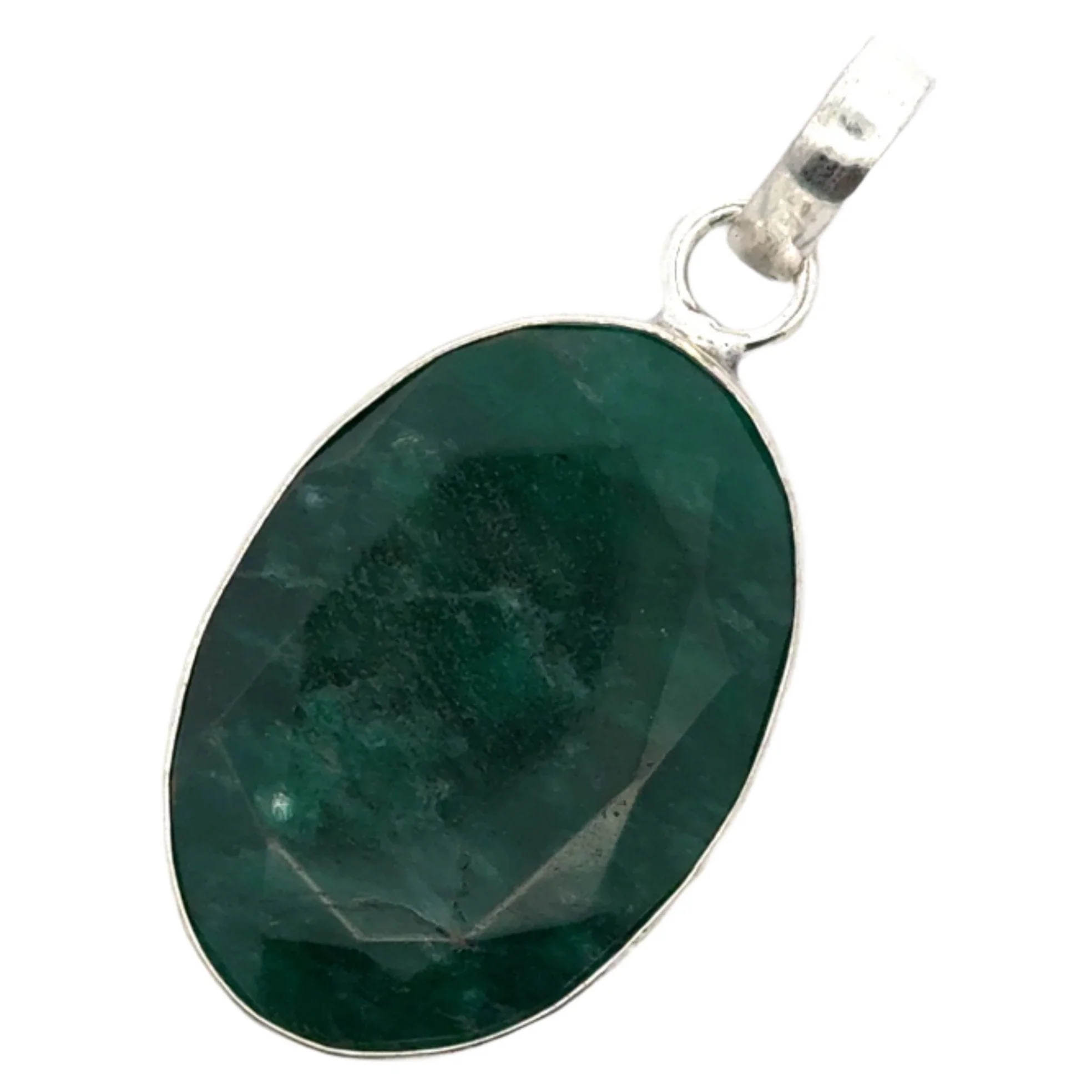 Natural Emerald Pendant - Image 11