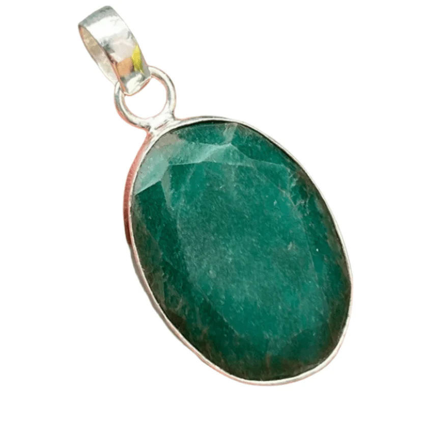 Natural Emerald Pendant - Image 3