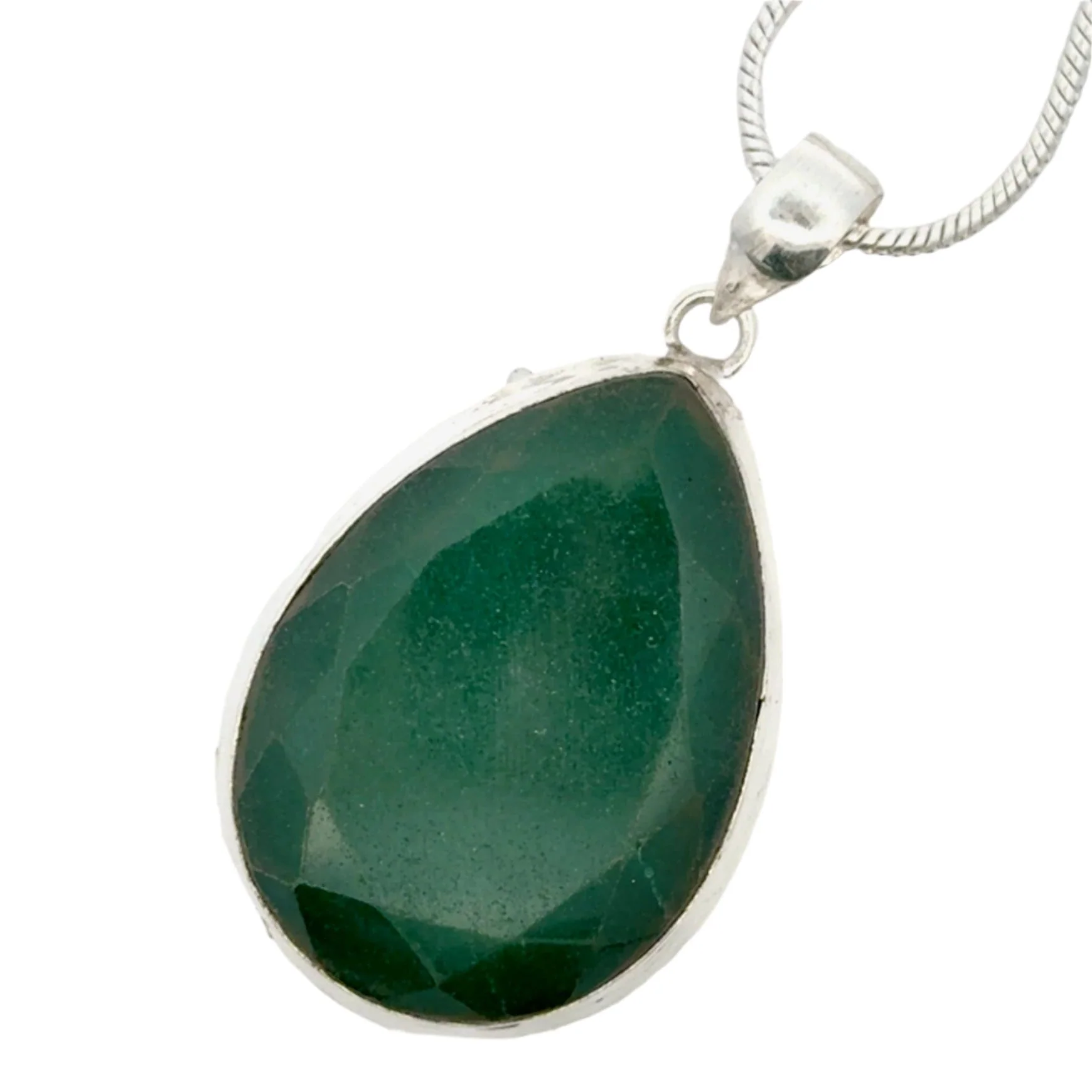 Natural Emerald Pendant - Image 4