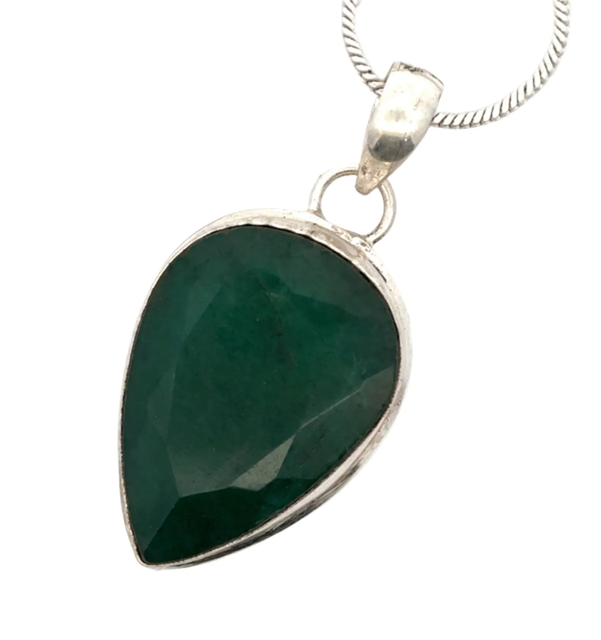Natural Emerald Pendant - Image 8