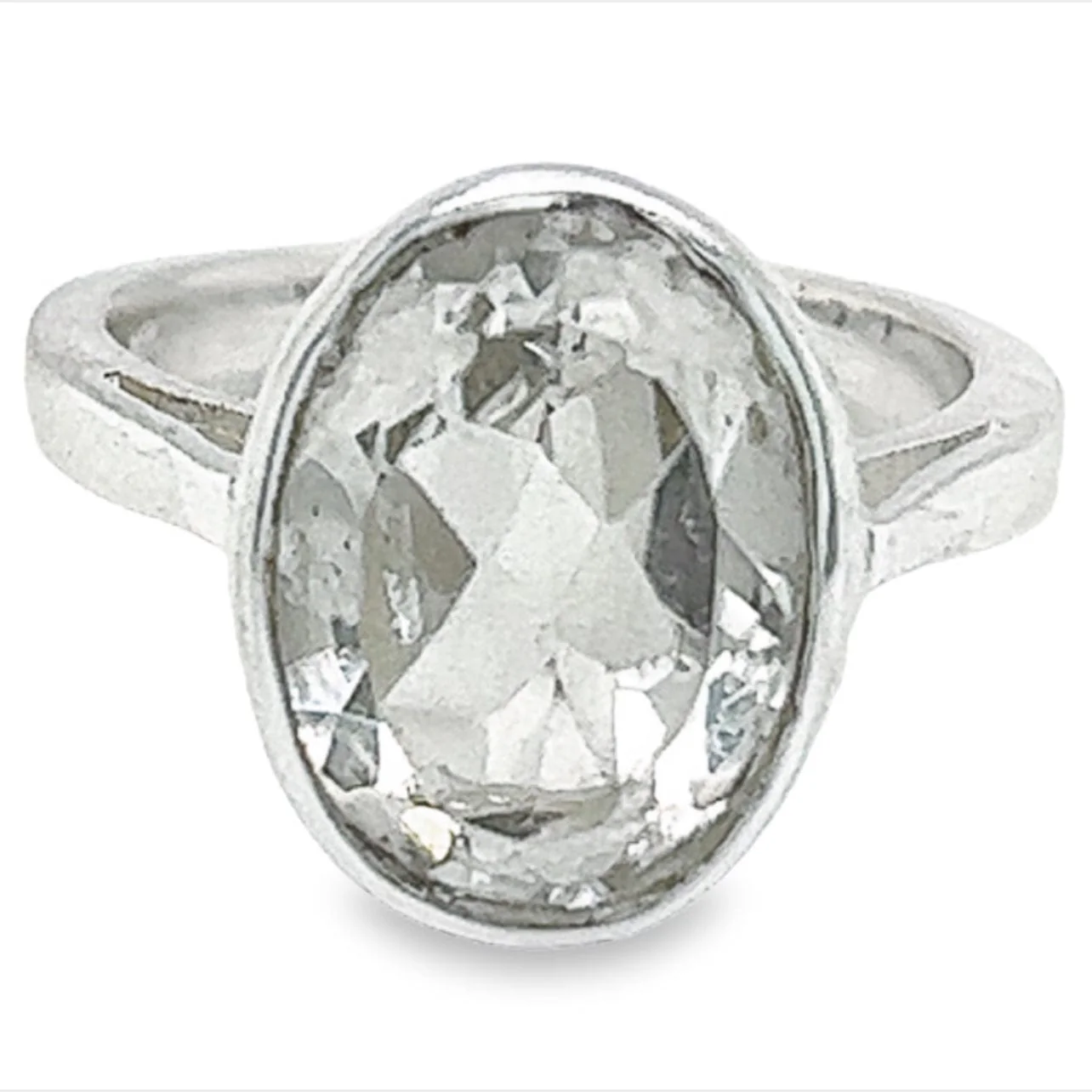 Ovale Crystal Quartz Ring - Image 3