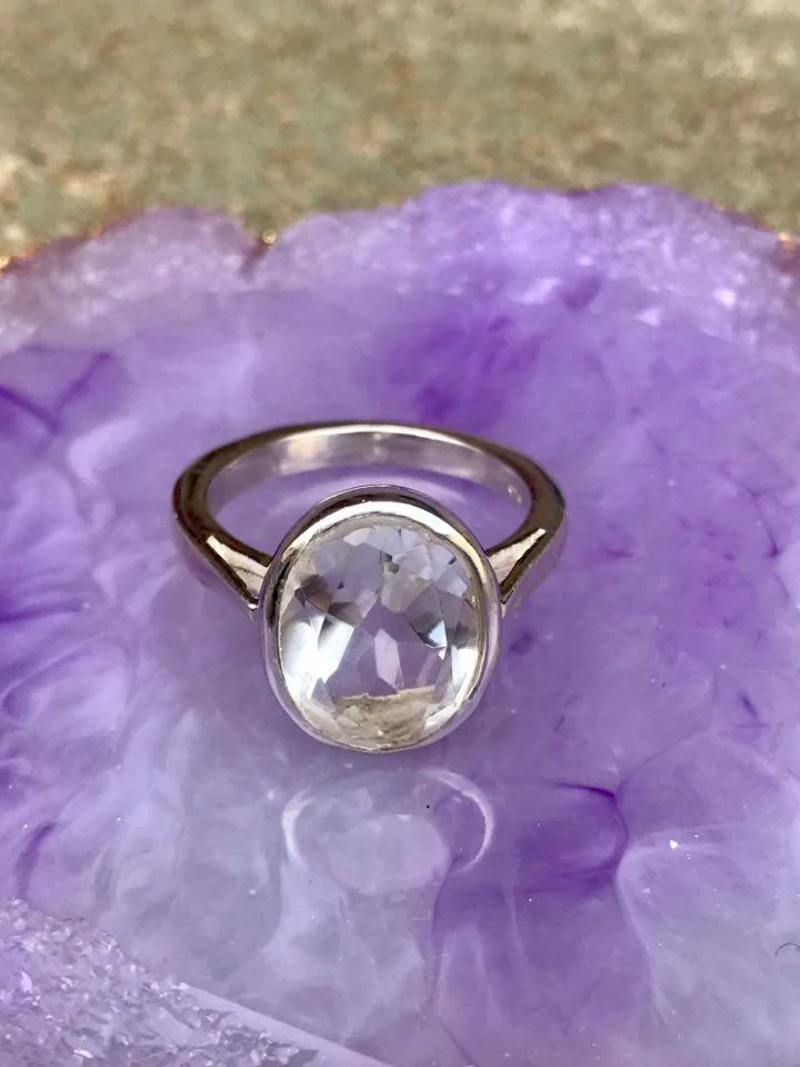 Ovale Crystal Quartz Ring - Image 6
