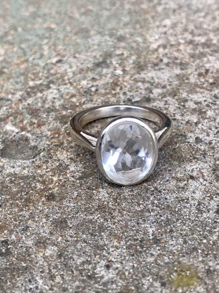 Ovale Crystal Quartz Ring - Image 7