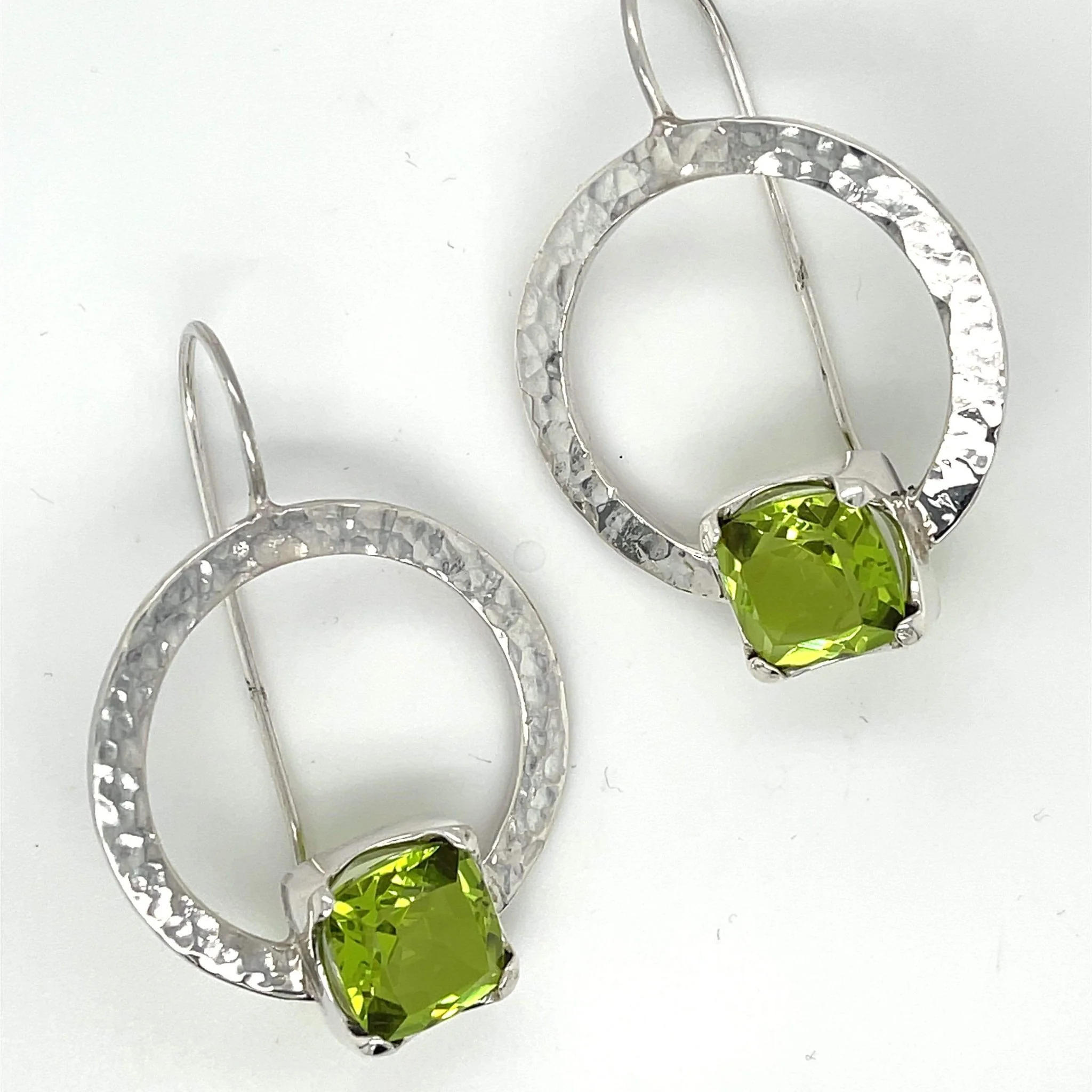 Peridot Trilogy Earrings - Image 6