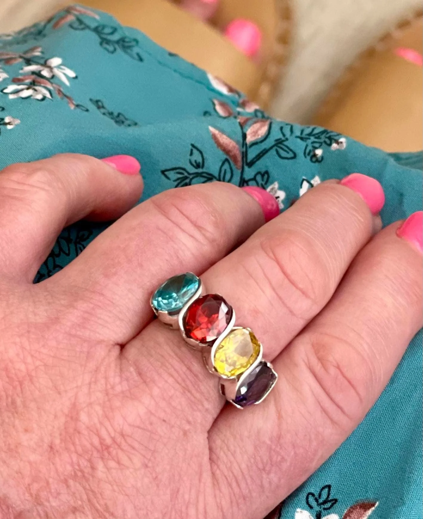 Rainbow Tutti Ring - Image 4