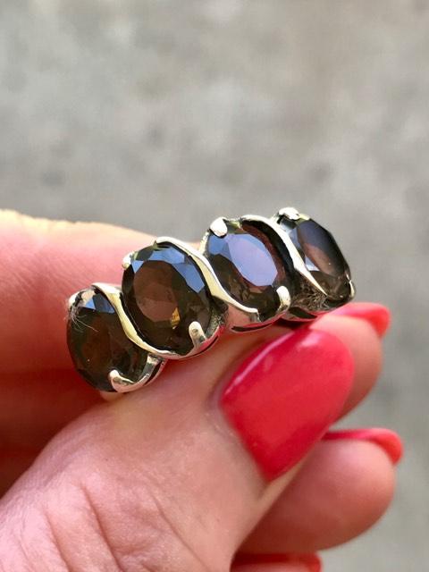 Smoky Quartz Tutti Ring - Image 3