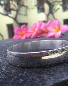 Solo Silver Bangle - Image 3