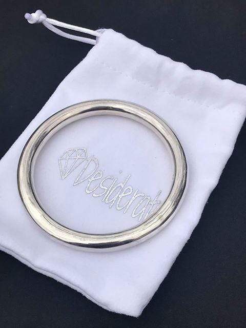 Contempo Sterling Silver Bangle 12 mm - Image 4