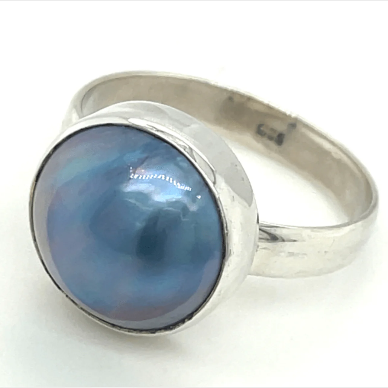 Under The Sun Blue Pearl Ring - Image 4