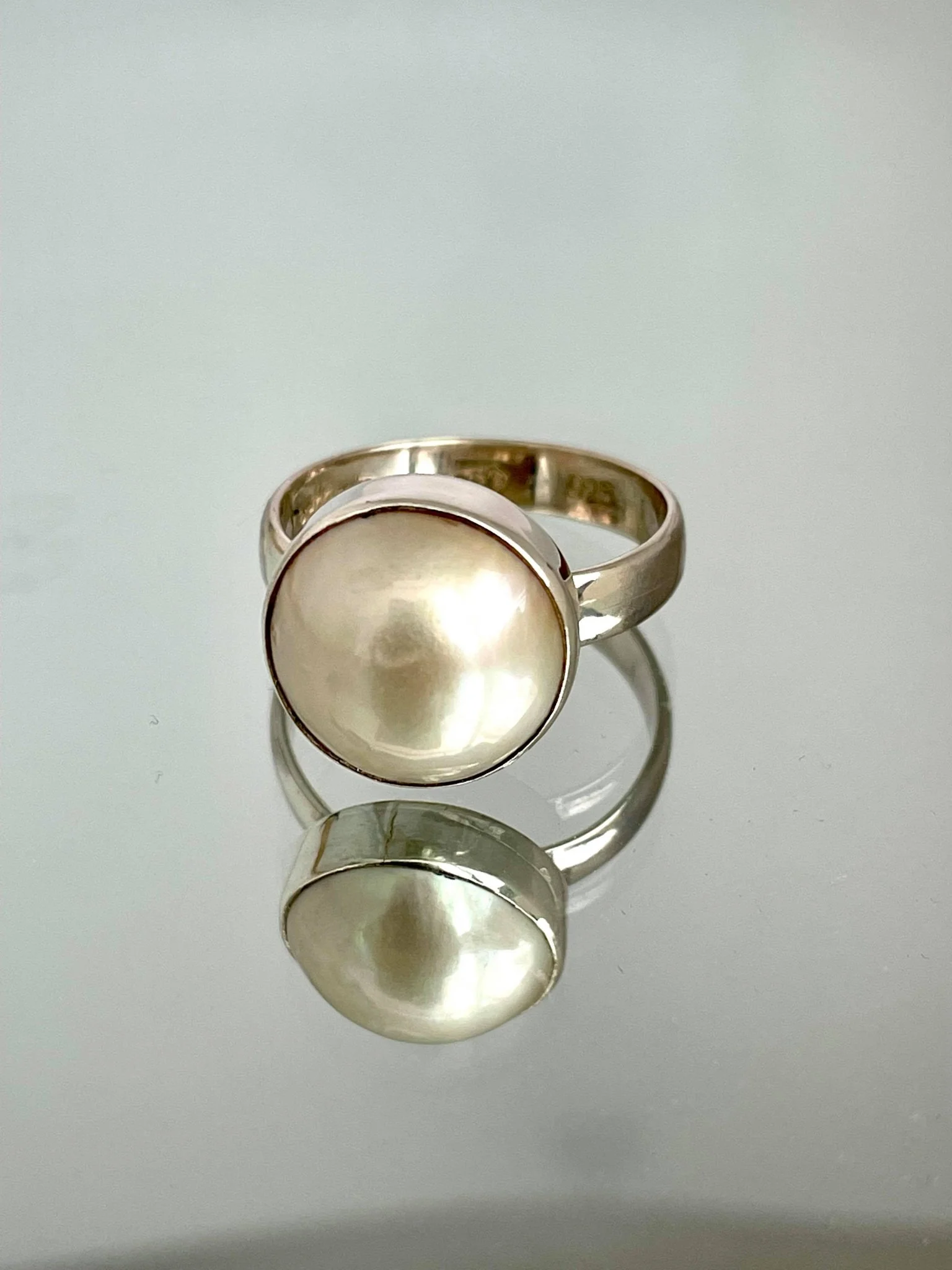 Under The Sun Pearl Ring - White - Image 10