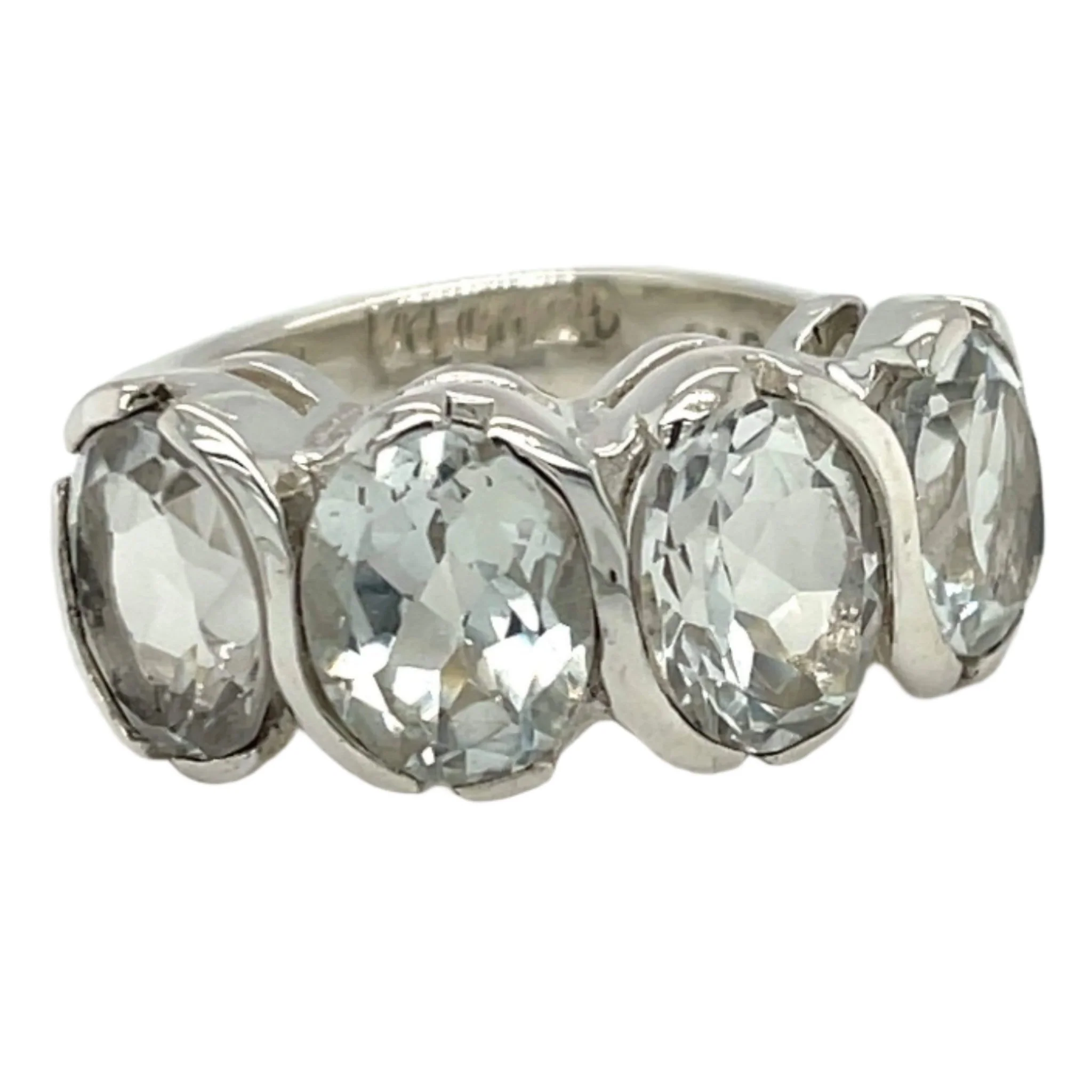 White Topaz Tutti Ring - Image 5
