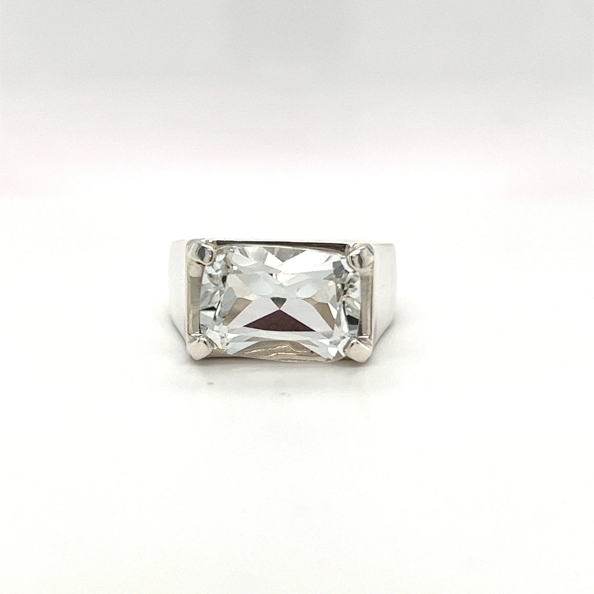 White Topaz Utopia Ring - Image 6